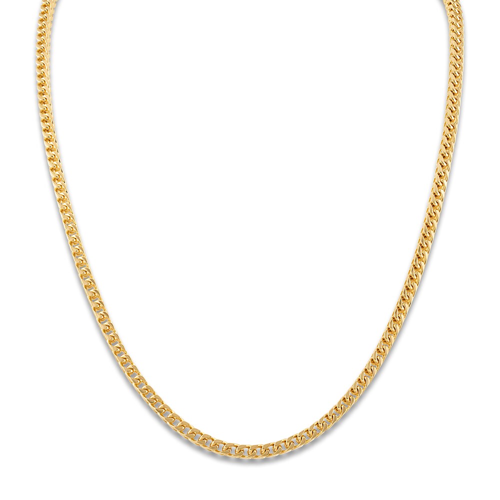 1933 by Esquire Men\'s Foxtail Link Chain Necklace Sterling Silver/14K Yellow Gold rkIShFAh 1933 by Esquire Men\'s Foxtail Link Chain Necklace Sterling Silver/14K Yellow Gold rkIShFAh