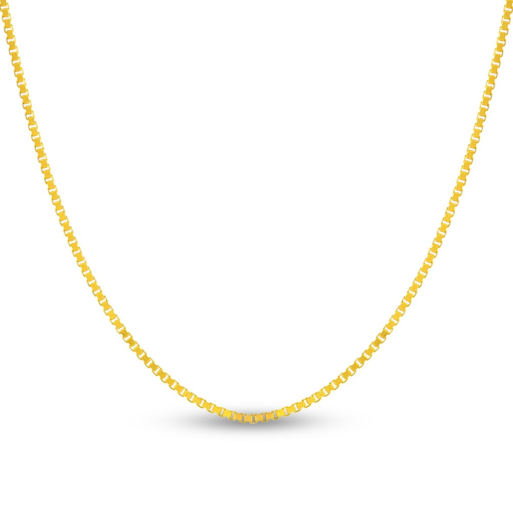 Box Chain Necklace 14K Yellow Gold 22" s3QPfJWP Box Chain Necklace 14K Yellow Gold 22" s3QPfJWP