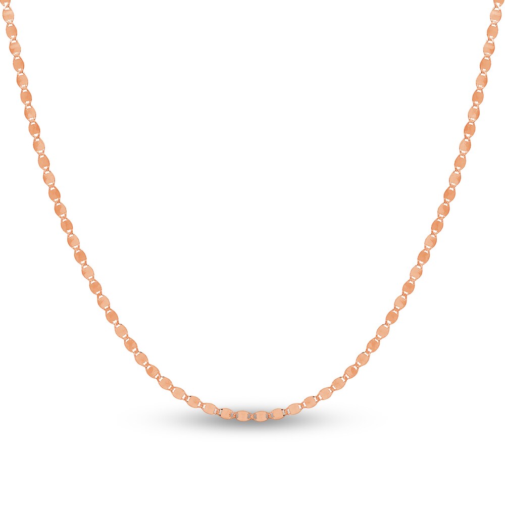 Valentino Chain Necklace 14K Rose Gold 18" s3gHaeDR Valentino Chain Necklace 14K Rose Gold 18" s3gHaeDR