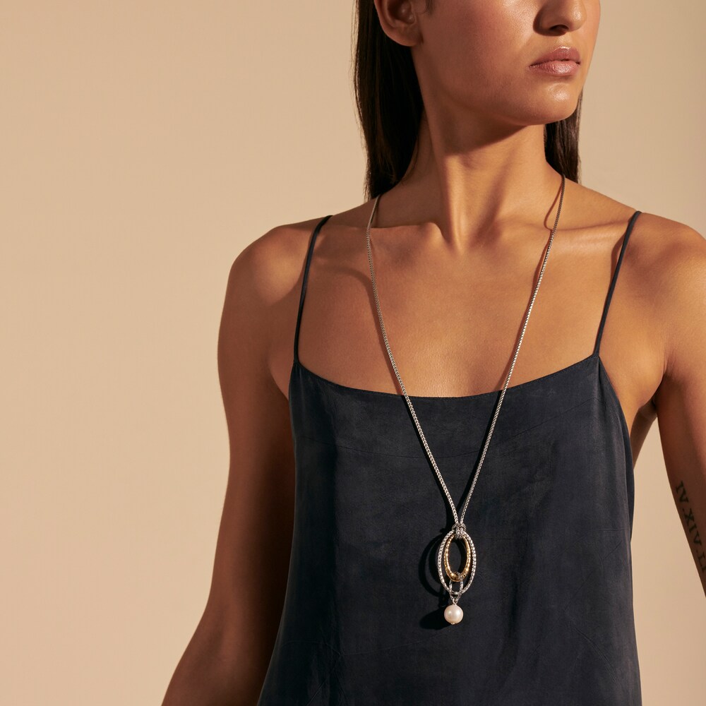 John Hardy Classic Chain Palu Freshwater Cultured Pearl Pendant Necklace Sterling Silver tBFYYwKN John Hardy Classic Chain Palu Freshwater Cultured Pearl Pendant Necklace Sterling Silver tBFYYwKN