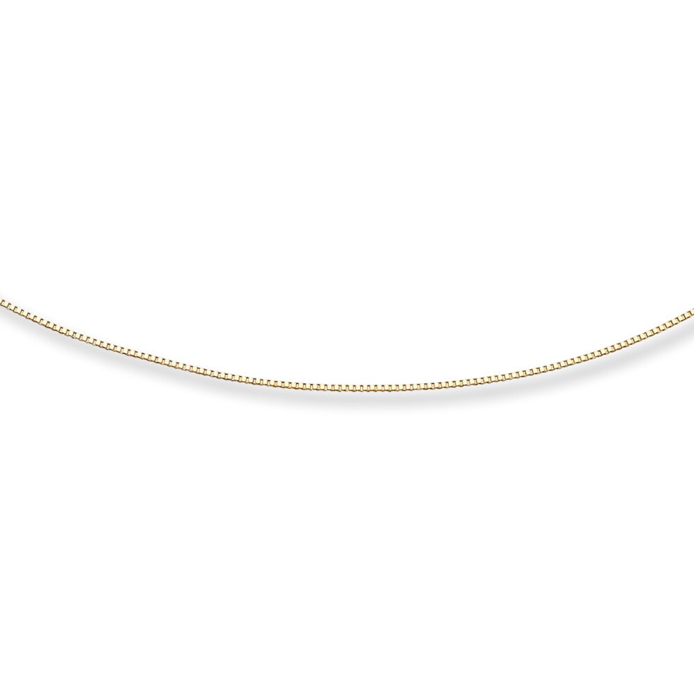 Box Chain 14K Yellow Gold 18" Length tKJthlQZ Box Chain 14K Yellow Gold 18" Length tKJthlQZ