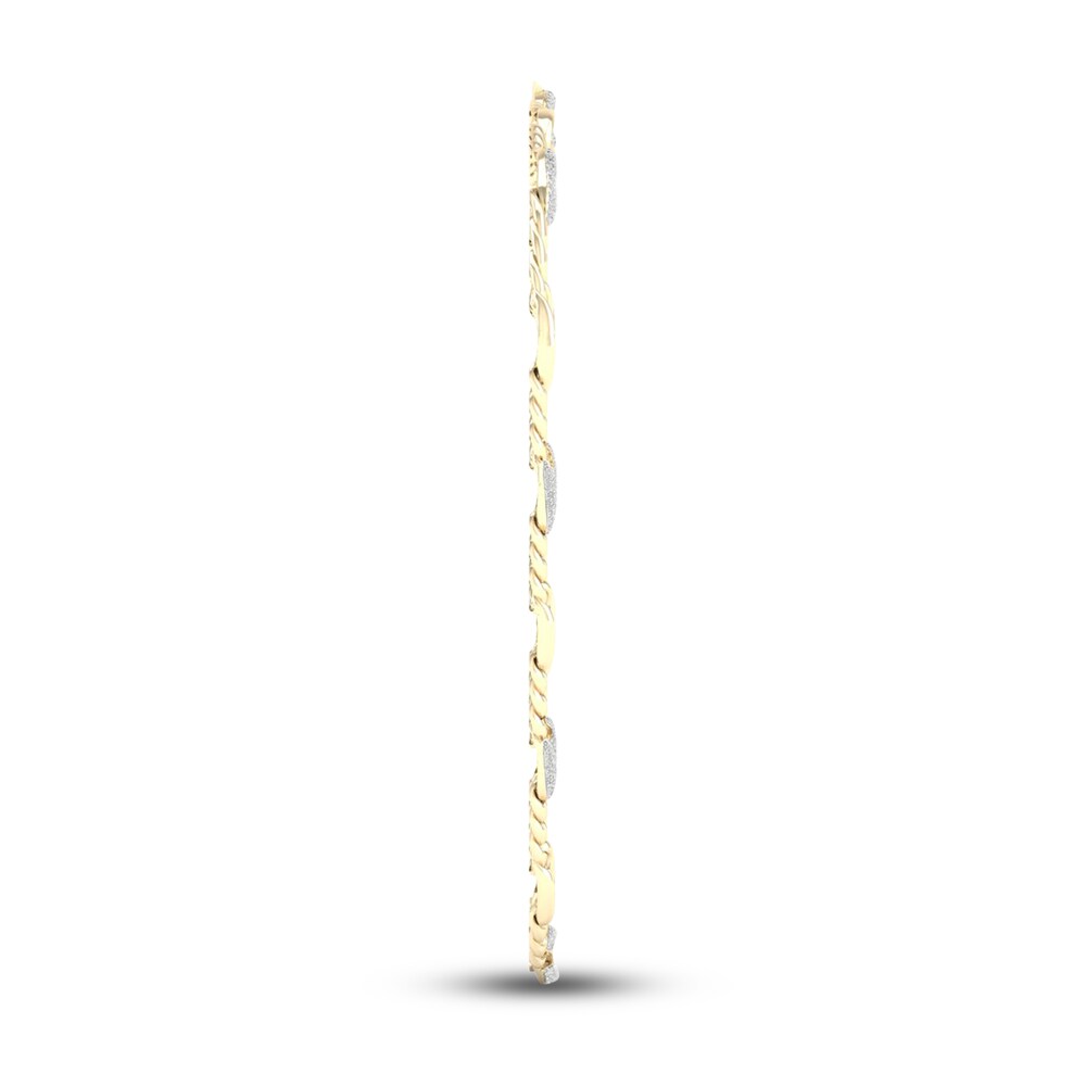 Men\'s Lab-Created Diamond Chain Necklace 8 ct tw Round 14K Yellow Gold uFSUevuX Men\'s Lab-Created Diamond Chain Necklace 8 ct tw Round 14K Yellow Gold uFSUevuX