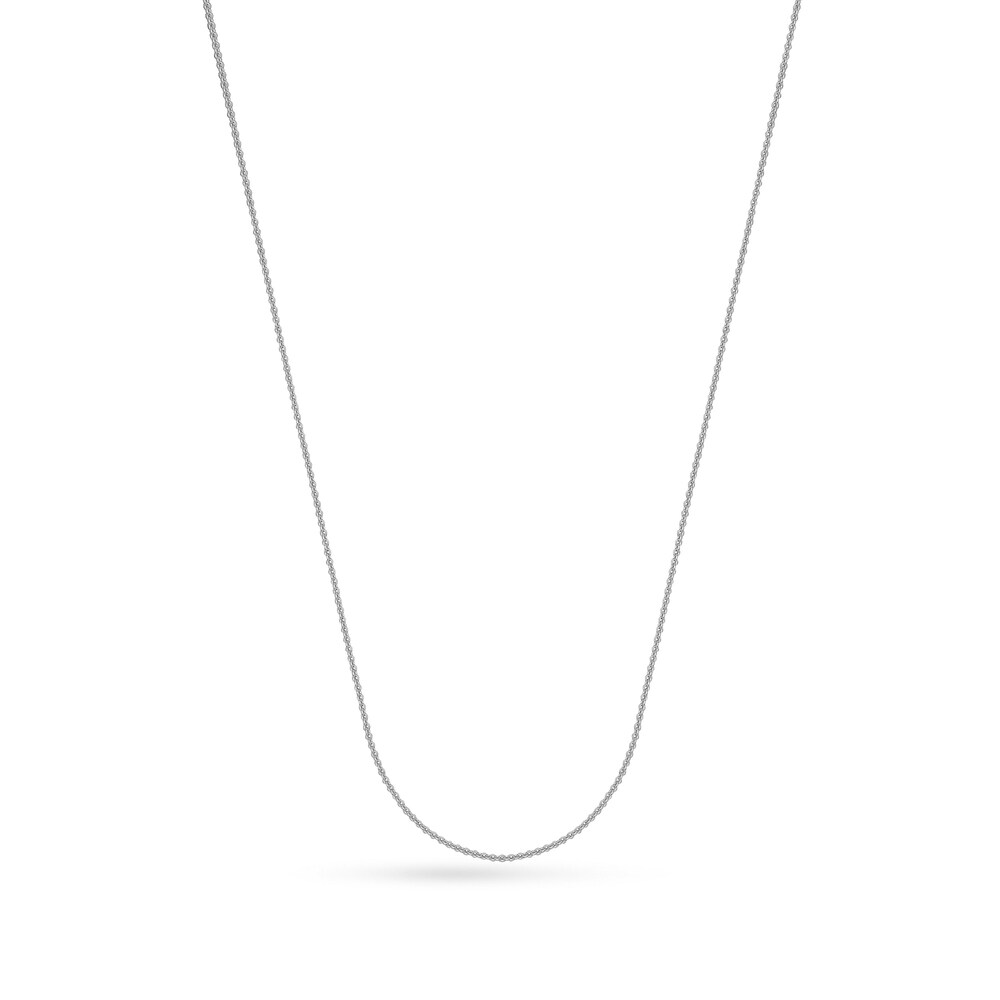 Women's Cable Chain Necklace 18K White Gold 18" umDonrFY Women's Cable Chain Necklace 18K White Gold 18" umDonrFY