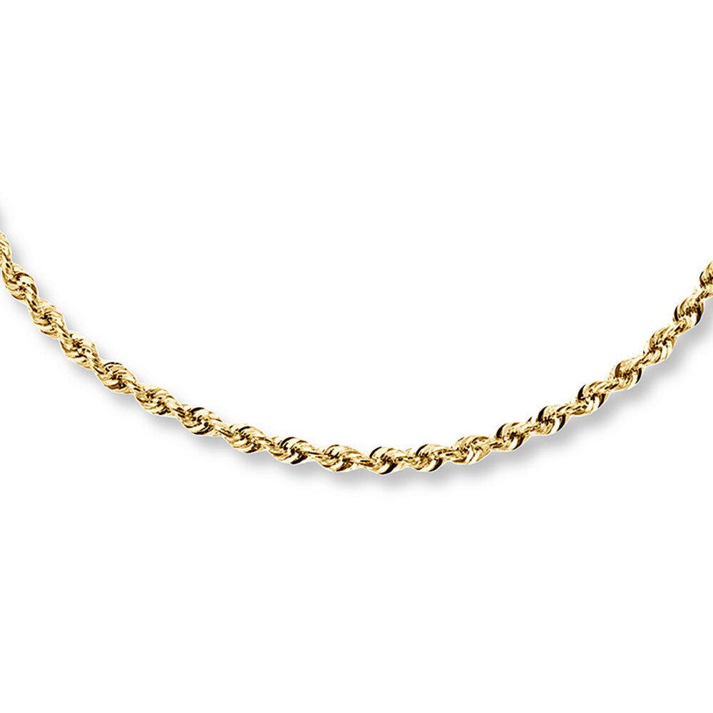 Rope Necklace 14K Yellow Gold 20 Length v0VfpFsH Rope Necklace 14K Yellow Gold 20 Length v0VfpFsH