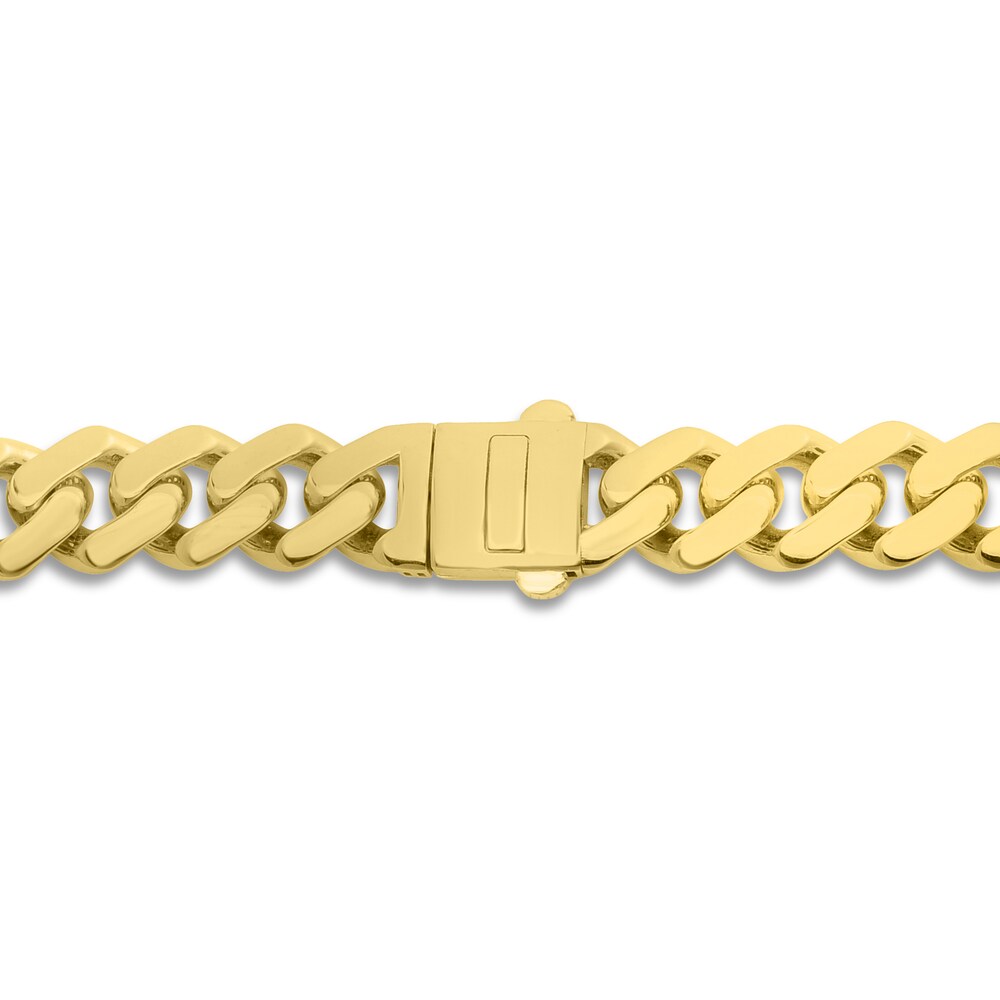 Diamond Curb Chain Necklace 1-1/5 ct tw Round 10K Yellow Gold wQc9XP0Q Diamond Curb Chain Necklace 1-1/5 ct tw Round 10K Yellow Gold wQc9XP0Q