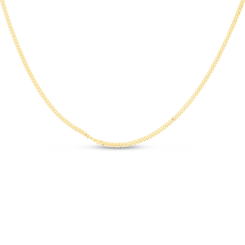 Gourmette Chain Necklace 14K Yellow Gold 18" wdmEwP4P Gourmette Chain Necklace 14K Yellow Gold 18" wdmEwP4P