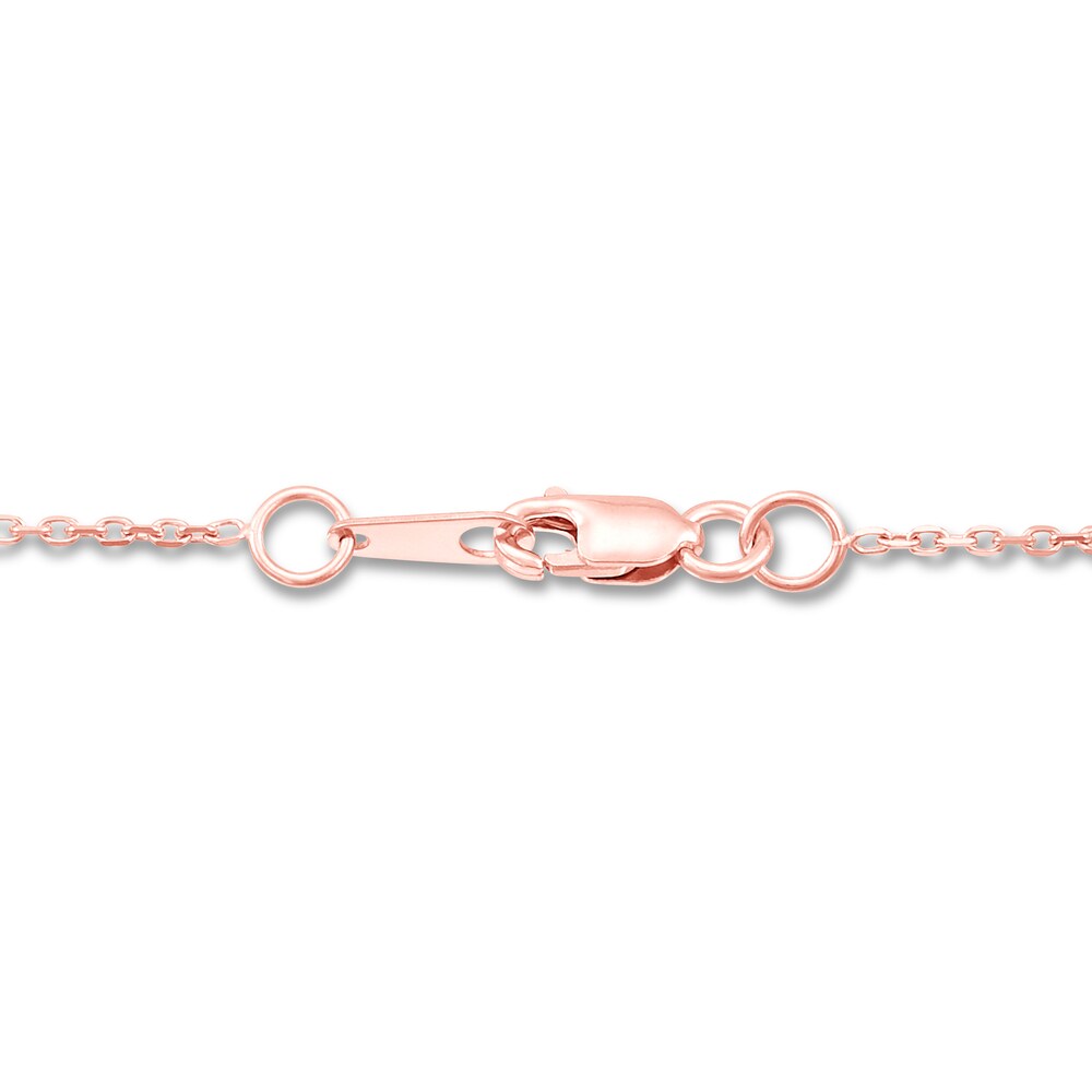 Amethyst Necklace 1/20 ct tw Diamonds 10K Rose Gold y0YqLIC0 Amethyst Necklace 1/20 ct tw Diamonds 10K Rose Gold y0YqLIC0