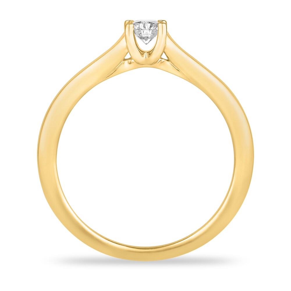 Diamond Solitaire Engagement Ring 1/4 ct tw Princess-cut 14K Yellow Gold (I2/I) 0Rnfef7P Diamond Solitaire Engagement Ring 1/4 ct tw Princess-cut 14K Yellow Gold (I2/I) 0Rnfef7P