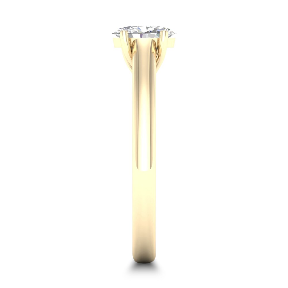 Diamond Solitaire Ring 1/2 ct tw Oval-cut 14K Yellow Gold (SI2/I) 0aU1qksM Diamond Solitaire Ring 1/2 ct tw Oval-cut 14K Yellow Gold (SI2/I) 0aU1qksM
