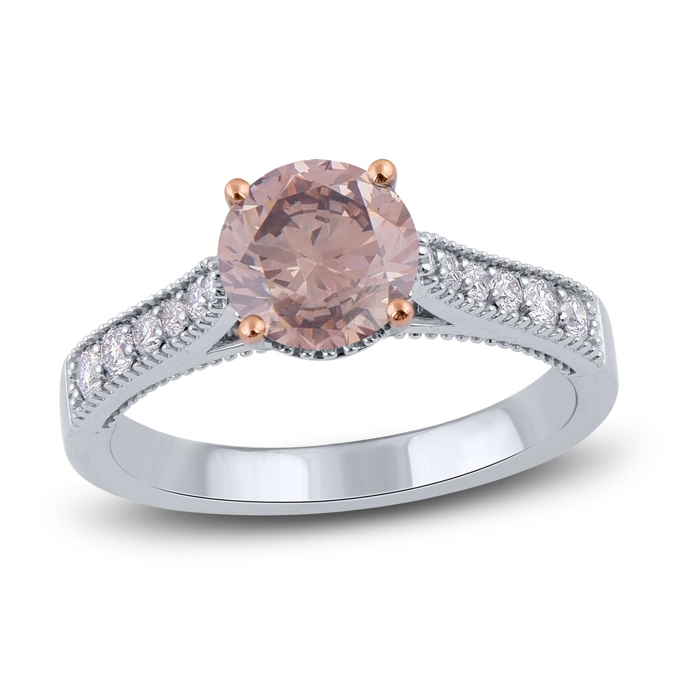 Diamond Engagement Ring 1-3/4 ct tw Round 14K White Gold 0vJUjfR4 Diamond Engagement Ring 1-3/4 ct tw Round 14K White Gold 0vJUjfR4