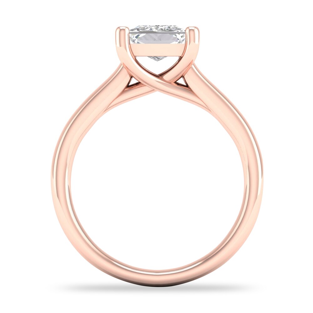 Diamond Solitaire Ring 2 ct tw Princess-cut 14K Rose Gold (I1/I) 1XmD09Cq Diamond Solitaire Ring 2 ct tw Princess-cut 14K Rose Gold (I1/I) 1XmD09Cq