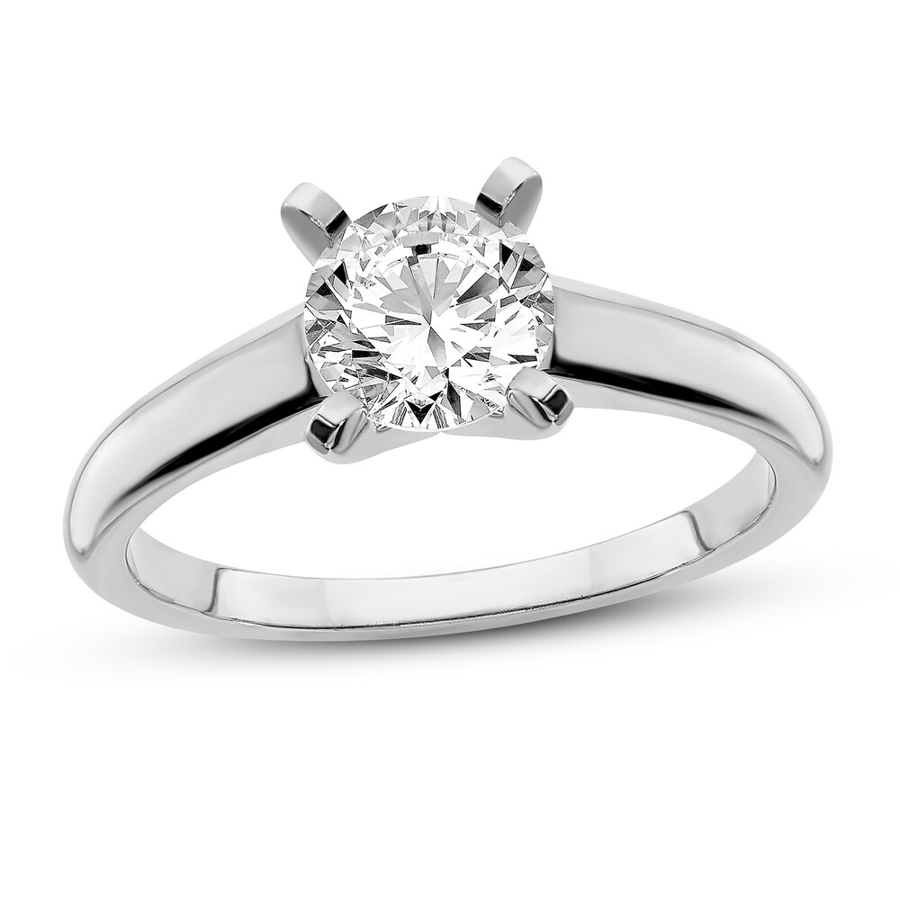 Diamond Engagement Ring 1 ct tw Round 14K White Gold (I1/I) 26RVQd9W Diamond Engagement Ring 1 ct tw Round 14K White Gold (I1/I) 26RVQd9W