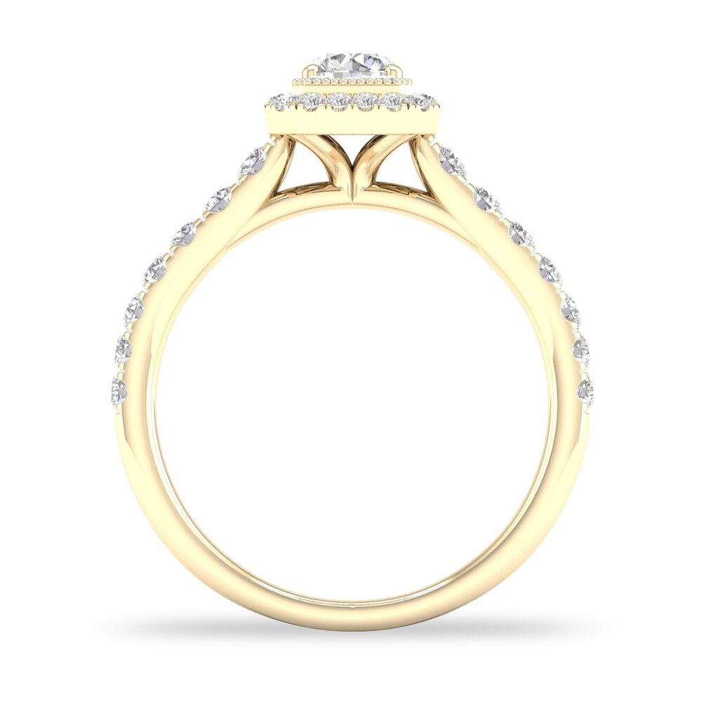 Diamond Ring 3/4 ct tw Round-cut 14K Yellow Gold 3SQ8BF00 Diamond Ring 3/4 ct tw Round-cut 14K Yellow Gold 3SQ8BF00