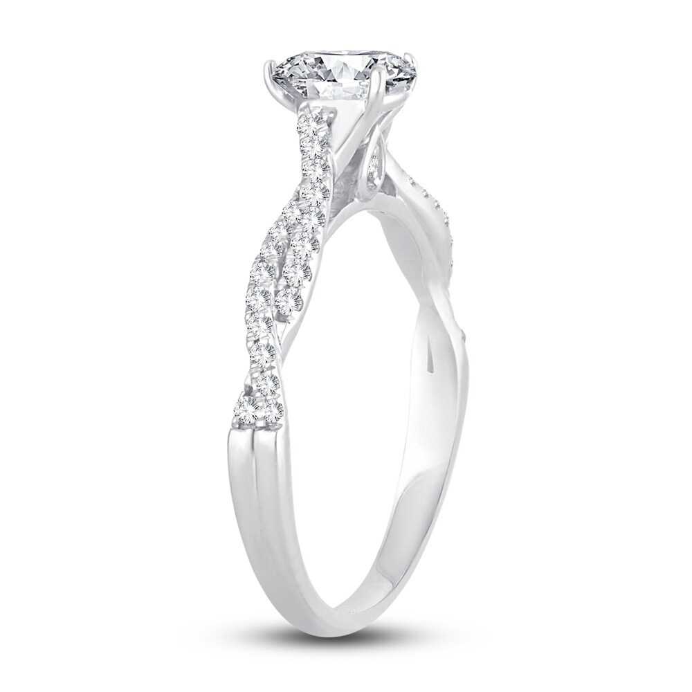 Diamond Ring 3/4 ct tw Princess 14K White Gold 3XRV5P80 Diamond Ring 3/4 ct tw Princess 14K White Gold 3XRV5P80