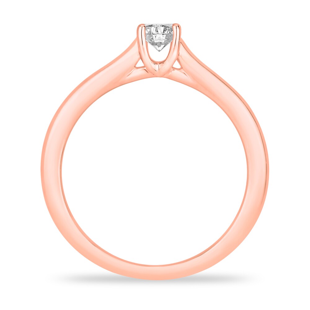 Diamond Solitaire Engagement Ring 1/4 ct tw Round-cut 14K Rose Gold (I2/I) 3niwmv51 Diamond Solitaire Engagement Ring 1/4 ct tw Round-cut 14K Rose Gold (I2/I) 3niwmv51