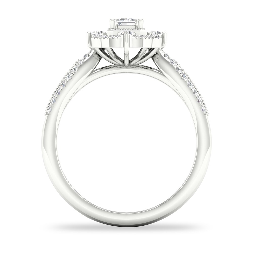 Diamond Ring 5/8 ct tw Round-cut 14K White Gold 48EzprwE Diamond Ring 5/8 ct tw Round-cut 14K White Gold 48EzprwE