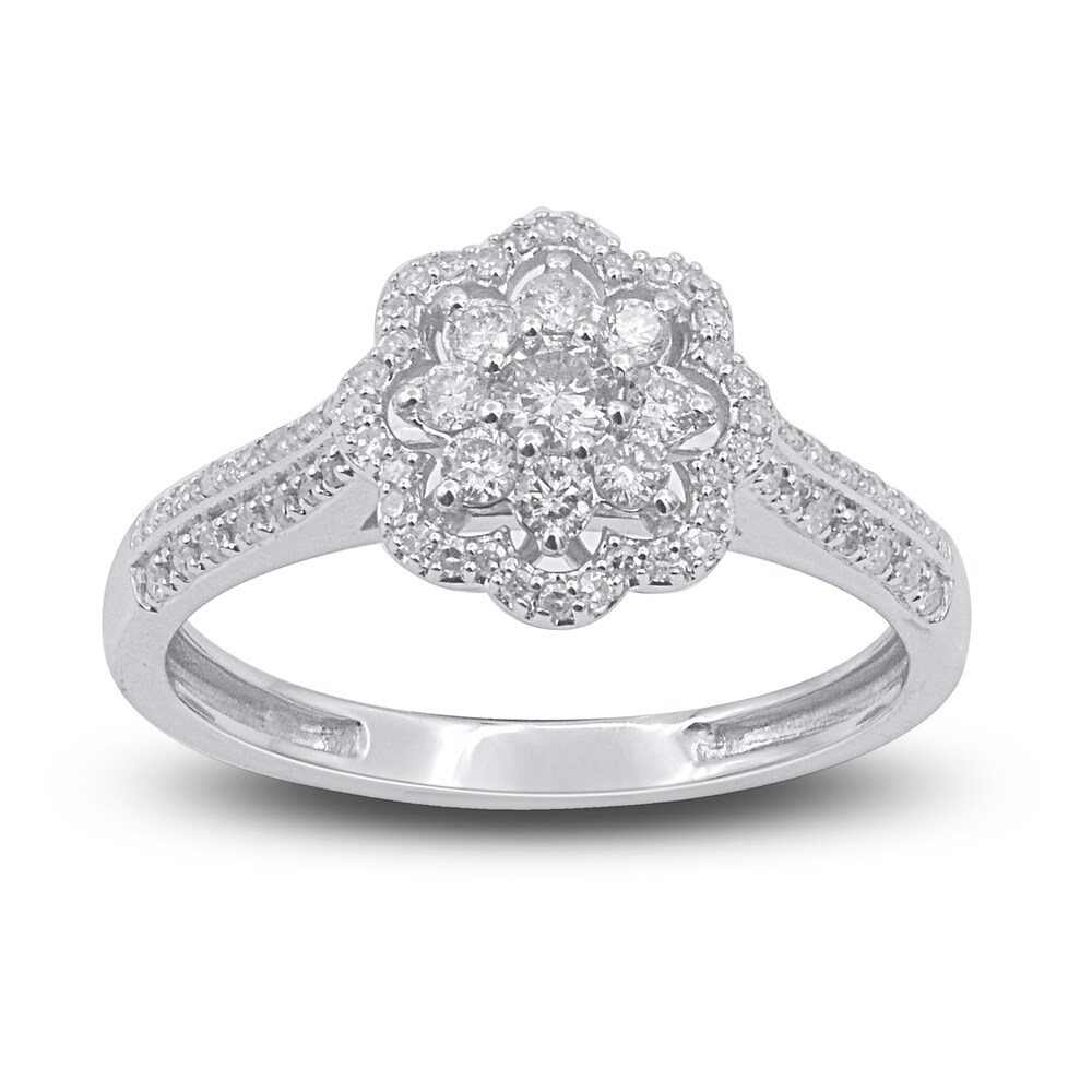 Diamond Bridal Set 1/2 ct tw Round 14K White Gold 4Kmwa56L Diamond Bridal Set 1/2 ct tw Round 14K White Gold 4Kmwa56L