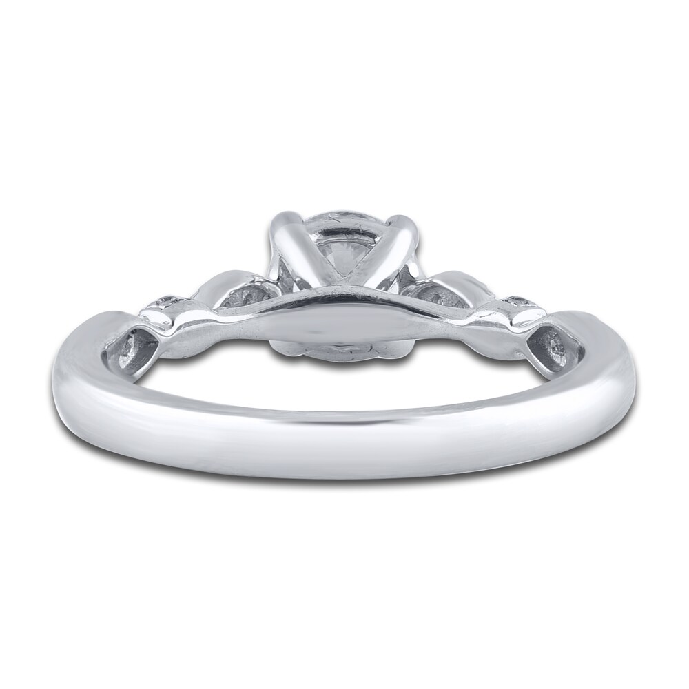 Diamond Engagement Ring 7/8 ct tw Round 14K White Gold 4XEcOceP Diamond Engagement Ring 7/8 ct tw Round 14K White Gold 4XEcOceP