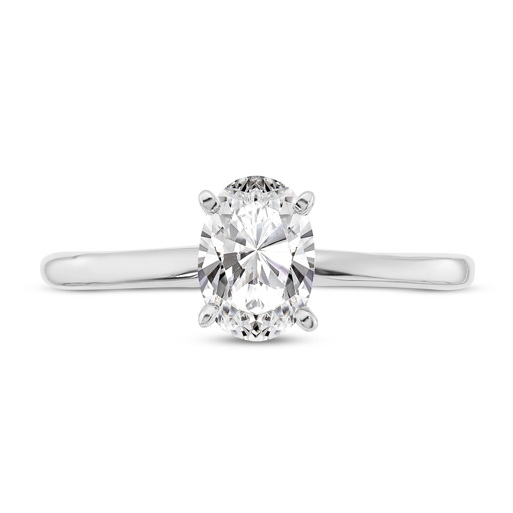 Diamond Solitaire Engagement Ring 3/4 ct tw Oval 14K White Gold (I1/I) 4eZRK3mi Diamond Solitaire Engagement Ring 3/4 ct tw Oval 14K White Gold (I1/I) 4eZRK3mi