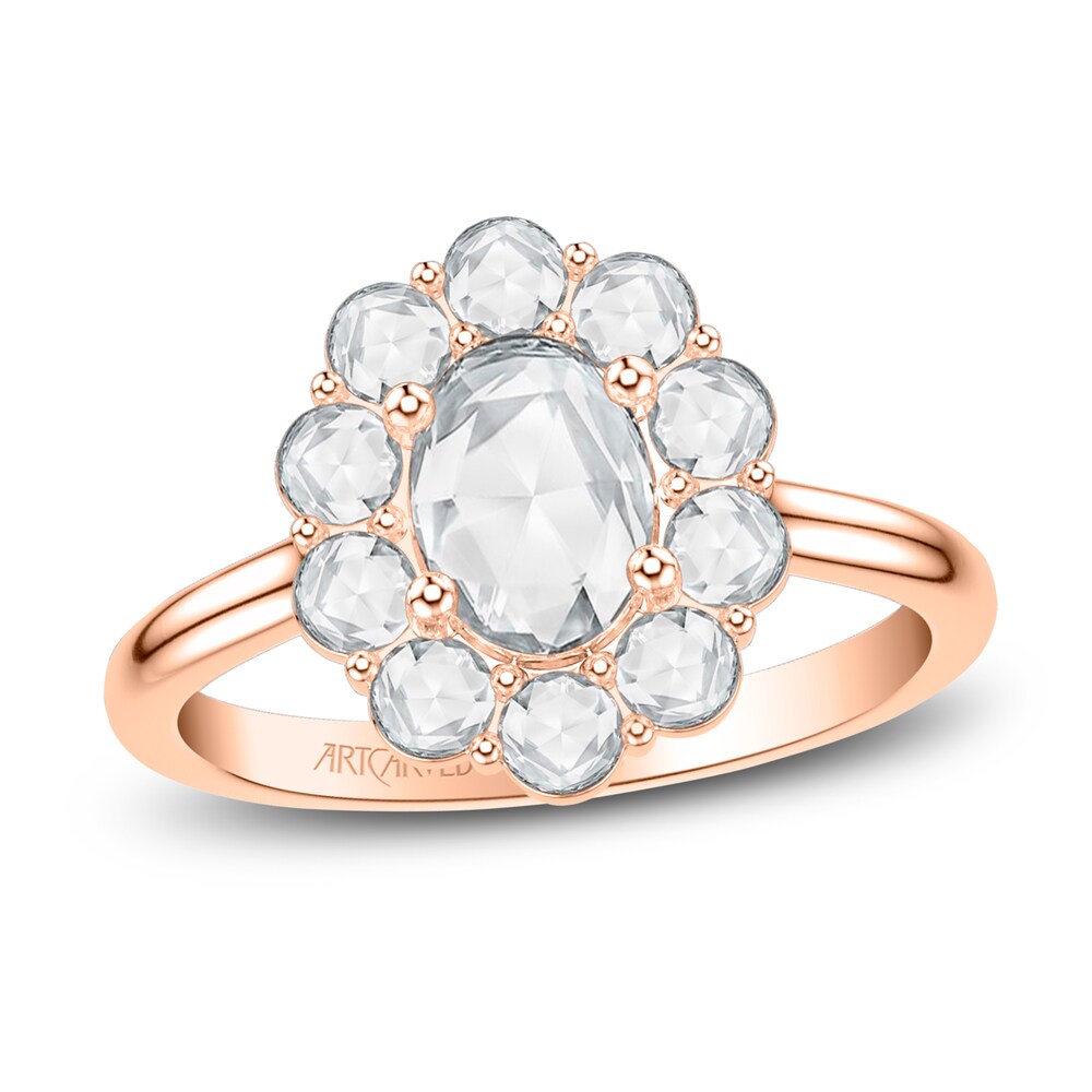 ArtCarved Rose-Cut Diamond Bridal Set 1-1/4 ct tw 14K Rose Gold 51CVnSjT ArtCarved Rose-Cut Diamond Bridal Set 1-1/4 ct tw 14K Rose Gold 51CVnSjT