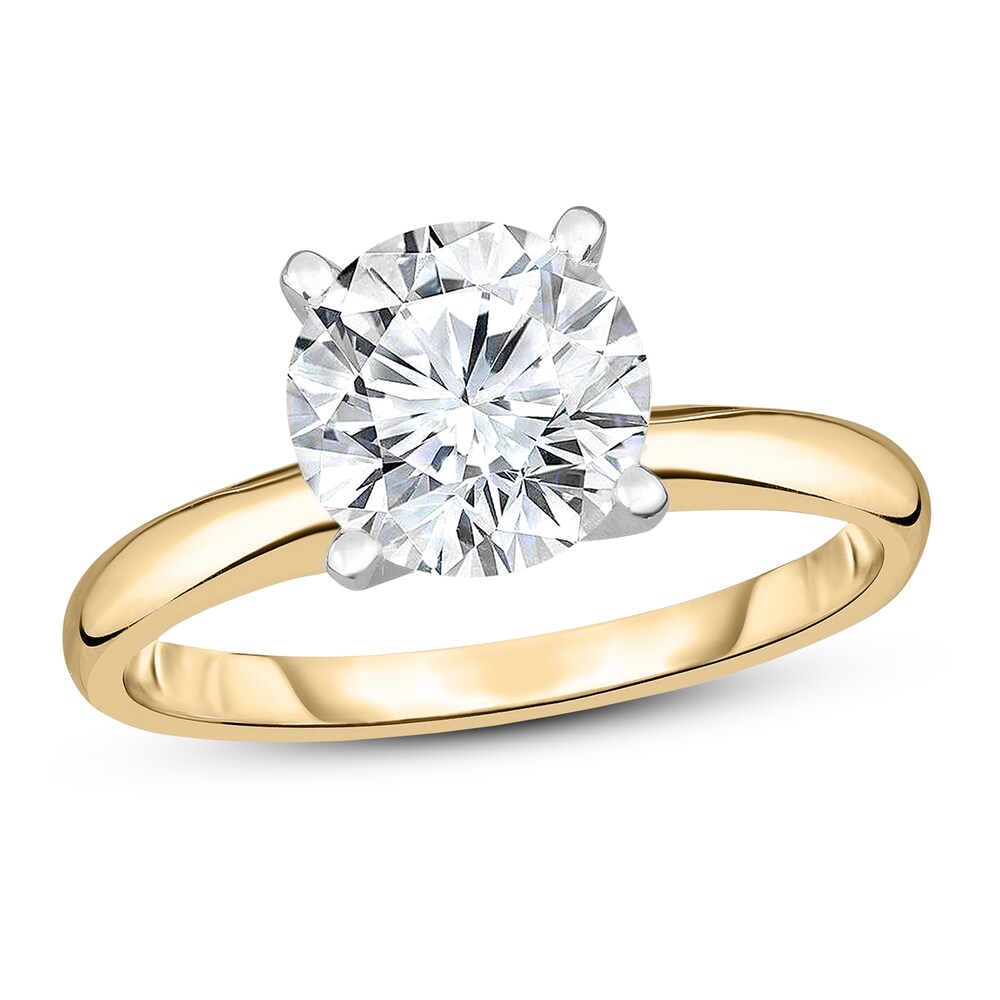 Diamond Solitaire Ring 1-1/3 ct tw Round 14K Yellow Gold (I1/I) 5KoGSn7B Diamond Solitaire Ring 1-1/3 ct tw Round 14K Yellow Gold (I1/I) 5KoGSn7B