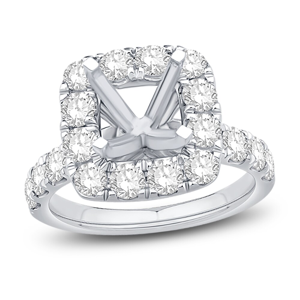 Engagement Ring 2-1/2 ct tw Round Platinum 5MExggvC Engagement Ring 2-1/2 ct tw Round Platinum 5MExggvC