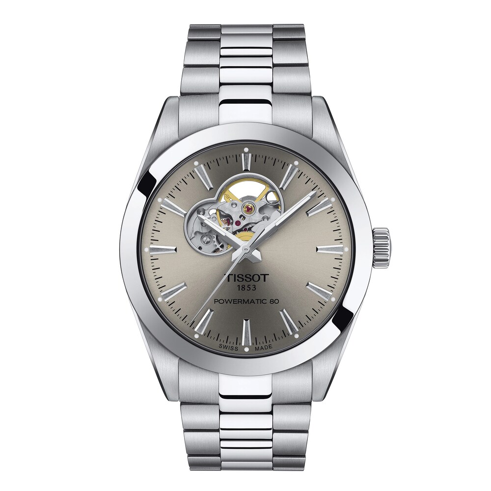 Tissot Gentleman Powermatic 80 Open Heart Men's Watch 5REh2lZH Tissot Gentleman Powermatic 80 Open Heart Men's Watch 5REh2lZH