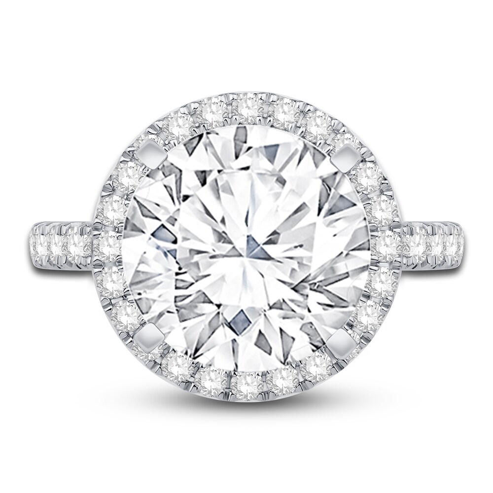 Engagement Ring 7/8 ct tw Round 14K White Gold 6LeYqrpV Engagement Ring 7/8 ct tw Round 14K White Gold 6LeYqrpV