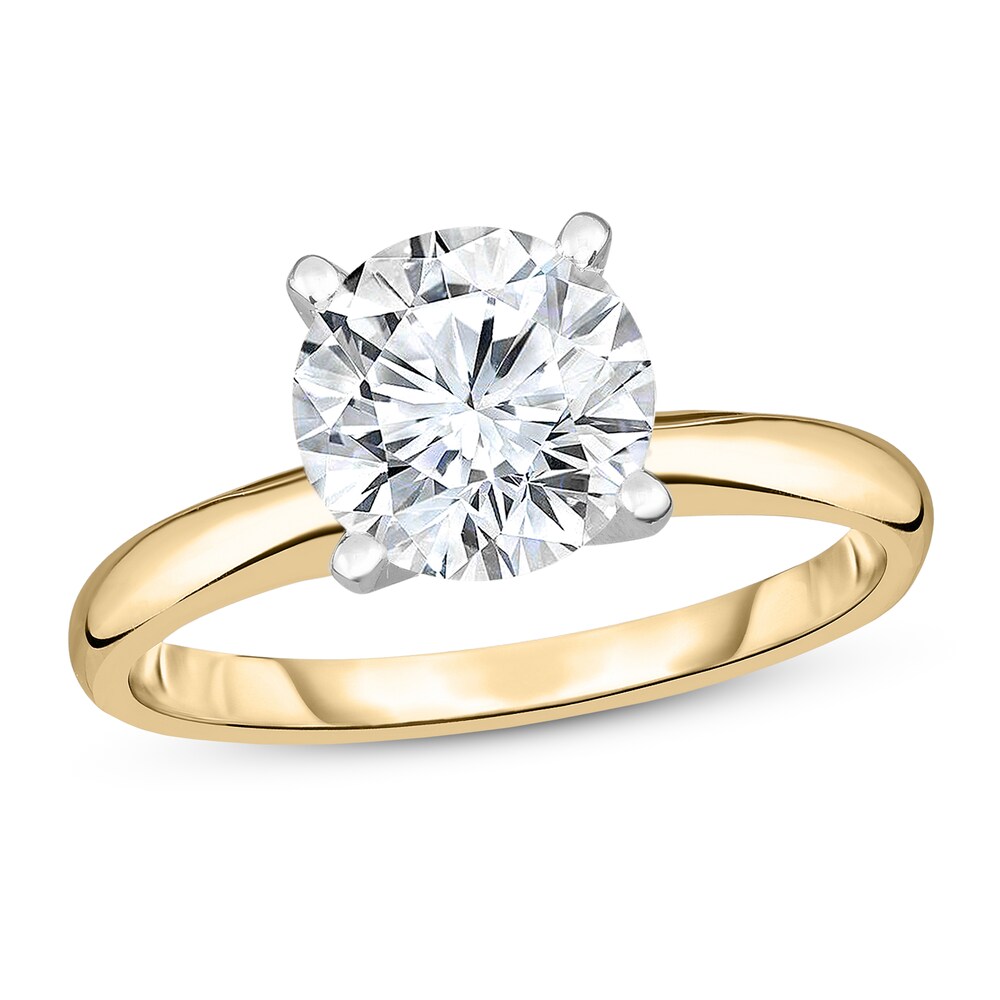 Diamond Solitaire Ring 1-1/3 ct tw Round 14K Yellow Gold (I2/I) 75c9x9RX Diamond Solitaire Ring 1-1/3 ct tw Round 14K Yellow Gold (I2/I) 75c9x9RX