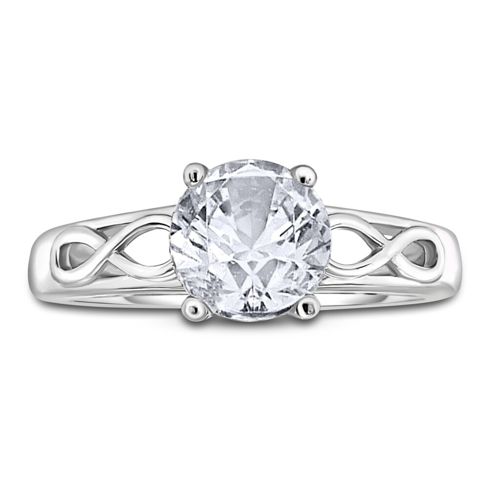 Diamond Solitaire Infinity Engagement Ring 3/4 ct tw Round 14K White Gold (I2/I) 7f5muYZv Diamond Solitaire Infinity Engagement Ring 3/4 ct tw Round 14K White Gold (I2/I) 7f5muYZv