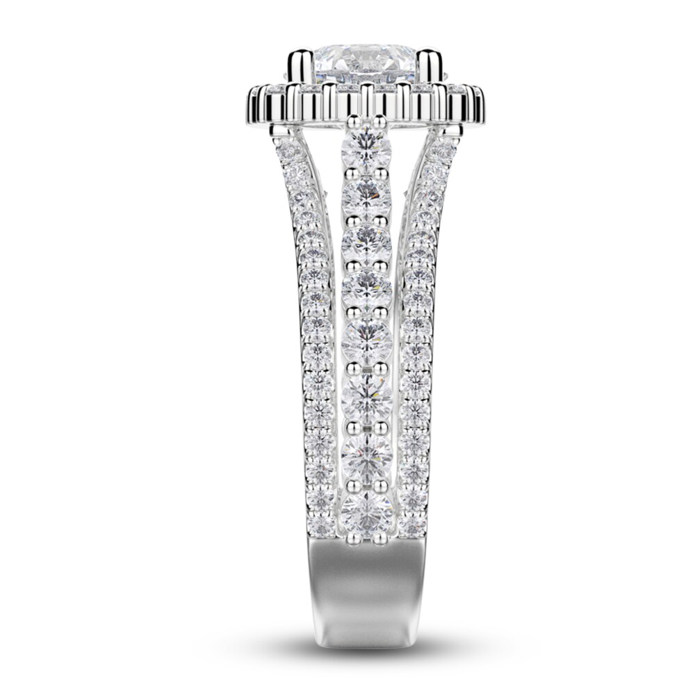 Michael M Diamond Engagement Ring Setting 1 ct tw Round 18K White Gold (Center diamond is sold separately) 7r2CnTsK Michael M Diamond Engagement Ring Setting 1 ct tw Round 18K White Gold (Center diamond is sold separately) 7r2CnTsK