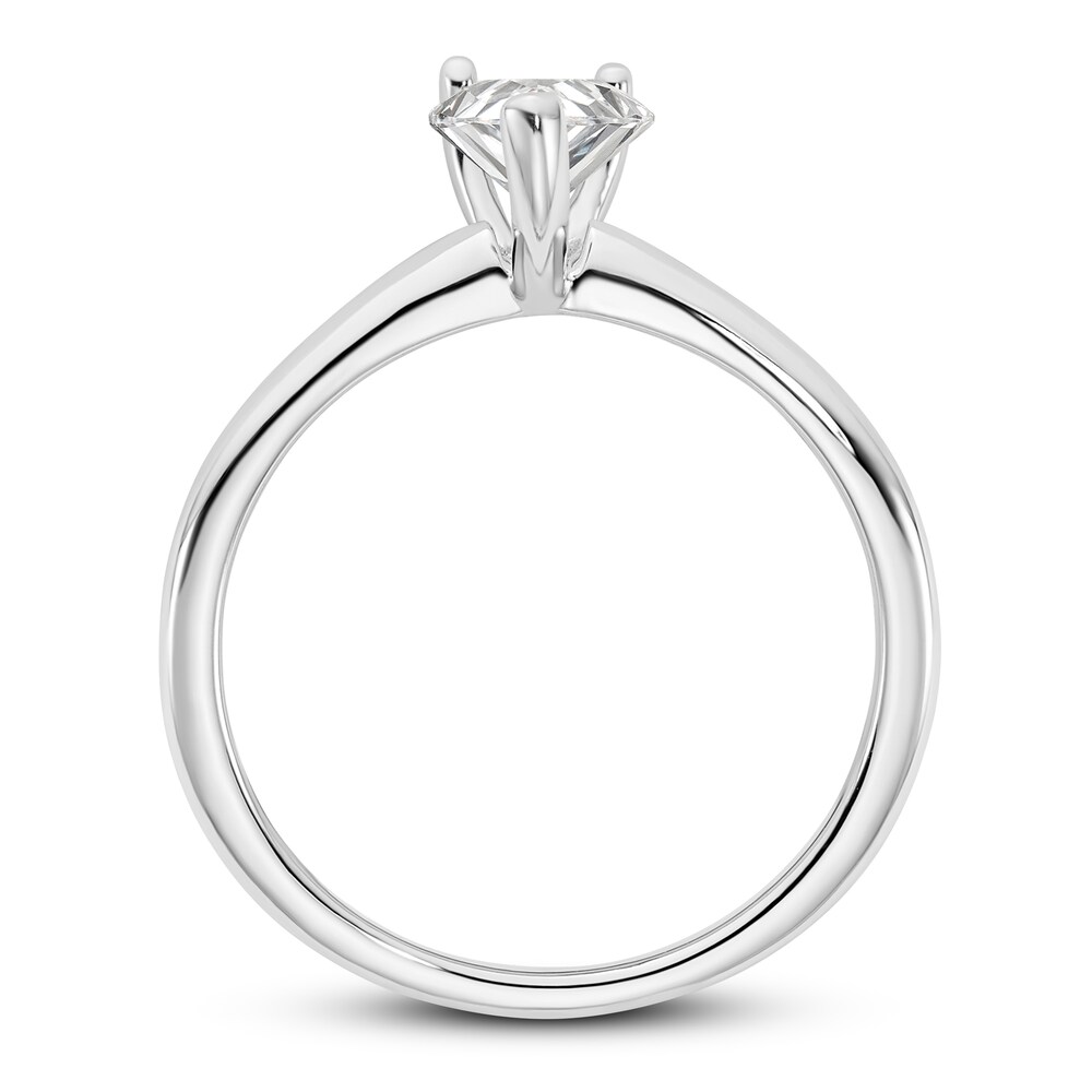 Diamond Solitaire Engagement Ring 3/4 ct tw Pear-shaped 14K White Gold (I1/I) 7vFx3D10 Diamond Solitaire Engagement Ring 3/4 ct tw Pear-shaped 14K White Gold (I1/I) 7vFx3D10