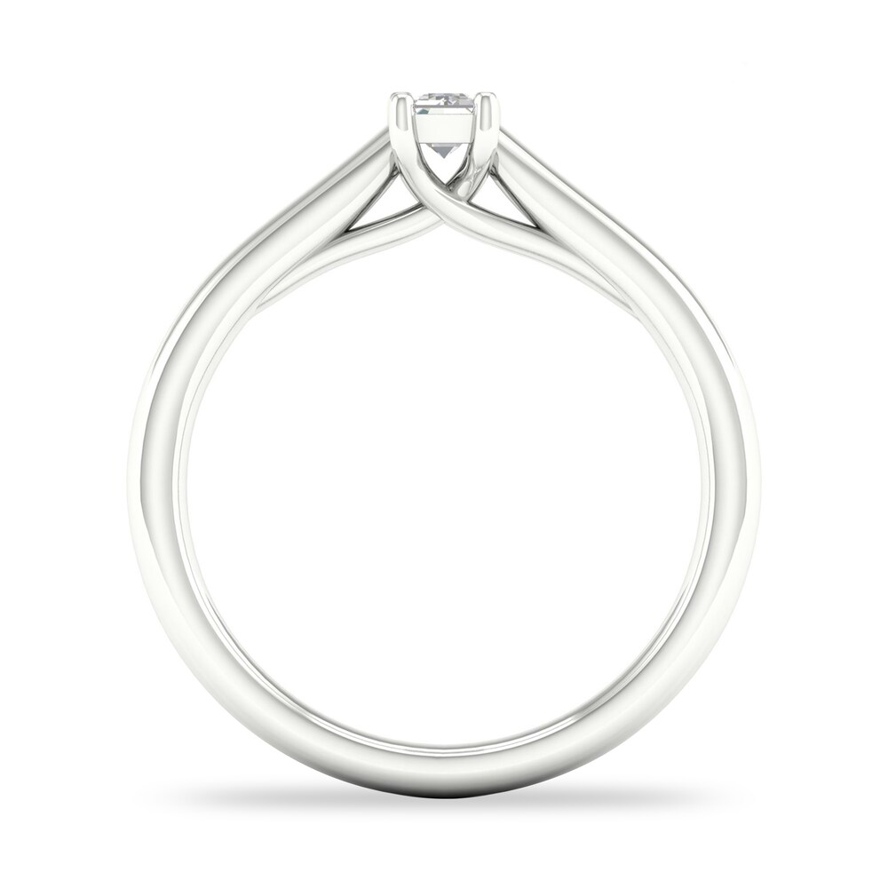 Diamond Solitaire Ring 1/4 ct tw Emerald-cut 14K White Gold (SI2/I) 7xU2Iyg4 Diamond Solitaire Ring 1/4 ct tw Emerald-cut 14K White Gold (SI2/I) 7xU2Iyg4