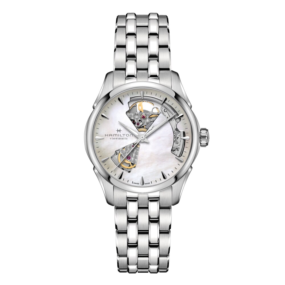 Hamilton Jazzmaster Viewmatic Automatic Women's Watch H32215190 7xfOVNYh Hamilton Jazzmaster Viewmatic Automatic Women's Watch H32215190 7xfOVNYh
