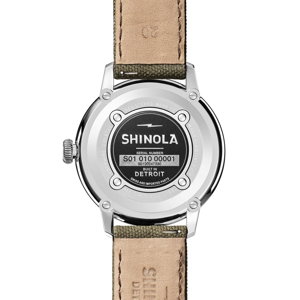Shinola Traveler 42mm Men\'s Watch S0120247330 8BaKr7tX Shinola Traveler 42mm Men\'s Watch S0120247330 8BaKr7tX