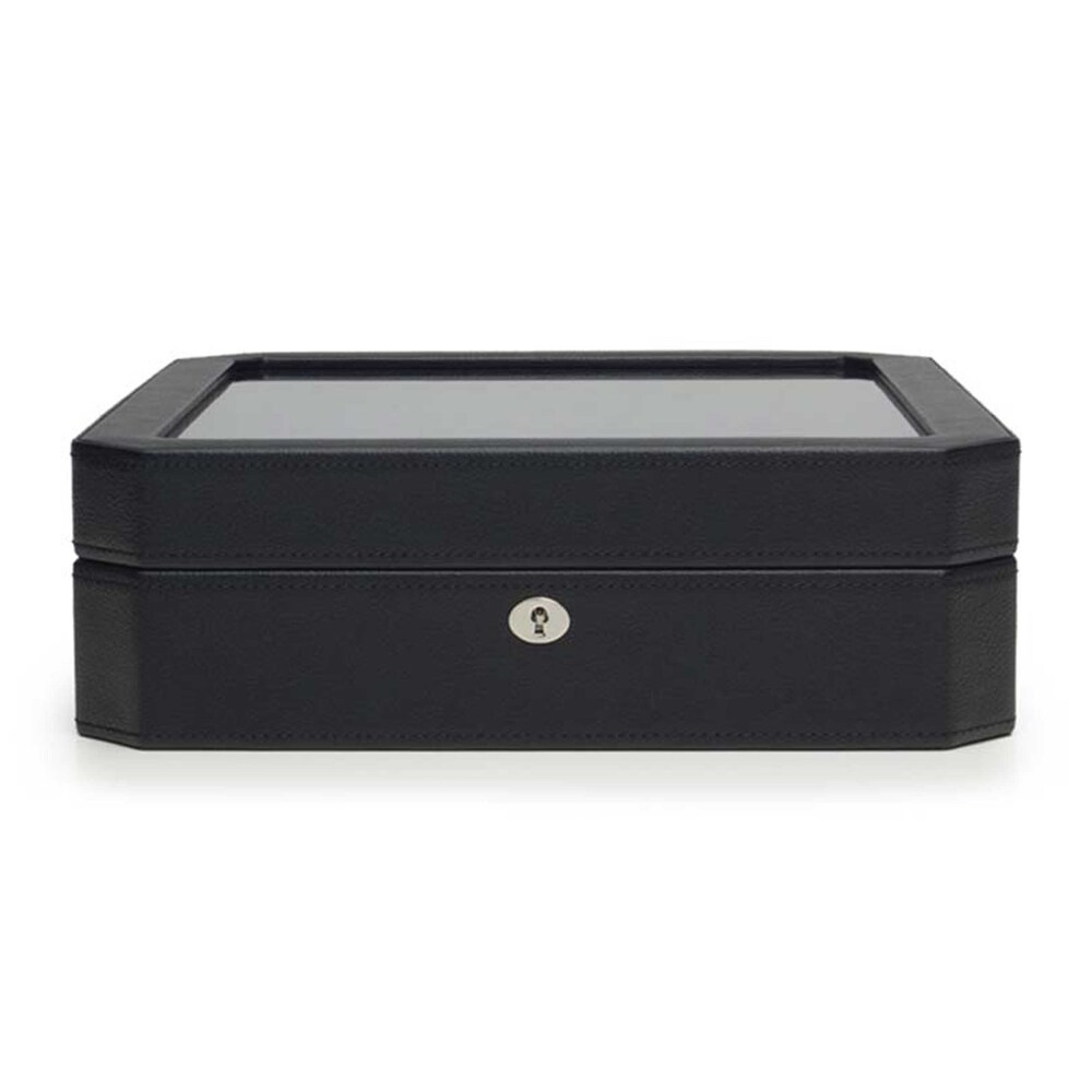 WOLF Windsor 15 Piece Watch Box Black Vegan Leather 8nhyA3Pf WOLF Windsor 15 Piece Watch Box Black Vegan Leather 8nhyA3Pf