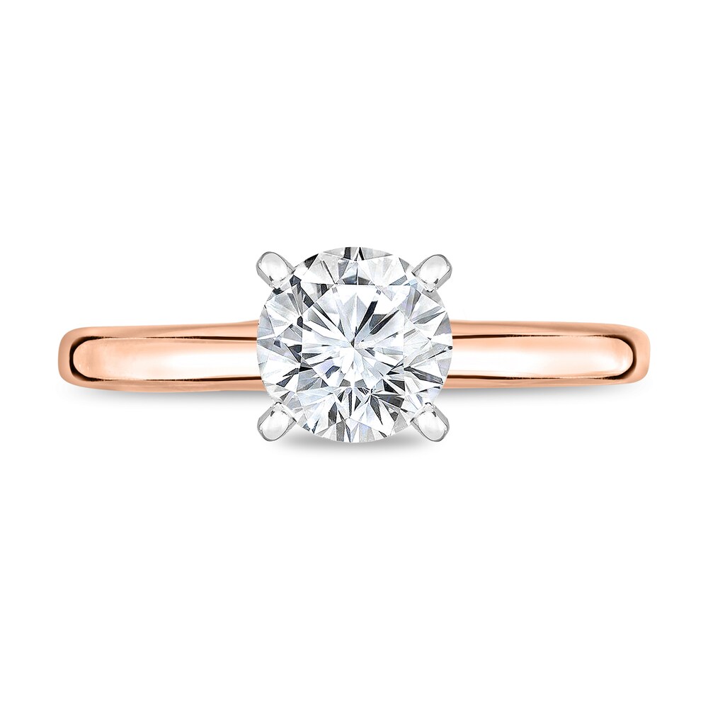 Diamond Solitaire Ring 1/2 ct tw Round 14K Rose Gold (I1/I) 8yV0M5z8 Diamond Solitaire Ring 1/2 ct tw Round 14K Rose Gold (I1/I) 8yV0M5z8