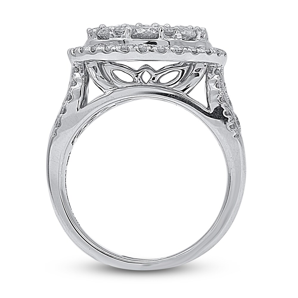 Diamond Engagement Ring 3 ct tw Round 14K White Gold 94uGSvtj Diamond Engagement Ring 3 ct tw Round 14K White Gold 94uGSvtj