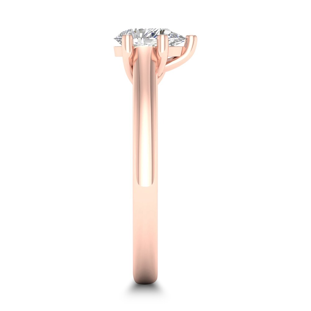 Diamond Solitaire Ring 1/2 ct tw Pear-shaped 14K Rose Gold (SI2/I) A2sWyKXW Diamond Solitaire Ring 1/2 ct tw Pear-shaped 14K Rose Gold (SI2/I) A2sWyKXW