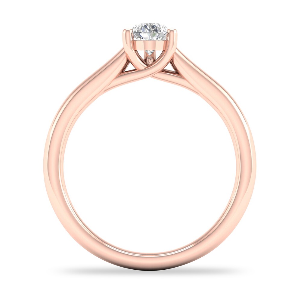 Diamond Solitaire Ring 1/2 ct tw Pear-shaped 14K Rose Gold (SI2/I) A2sWyKXW Diamond Solitaire Ring 1/2 ct tw Pear-shaped 14K Rose Gold (SI2/I) A2sWyKXW