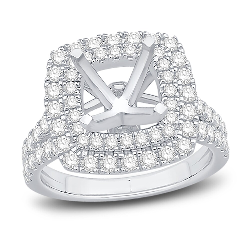 Engagement Ring 1-1/3 ct tw Round Platinum AS4LzuSf Engagement Ring 1-1/3 ct tw Round Platinum AS4LzuSf