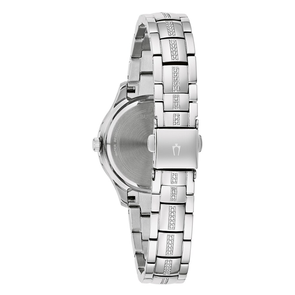 Bulova Phantom Mother-of-Pearl/Crystal Women\'s Watch 96L291 Abuacdrw Bulova Phantom Mother-of-Pearl/Crystal Women\'s Watch 96L291 Abuacdrw