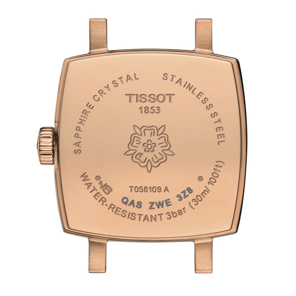 Tissot Lovely Square Women\'s Quartz Watch BKoM4WHs Tissot Lovely Square Women\'s Quartz Watch BKoM4WHs