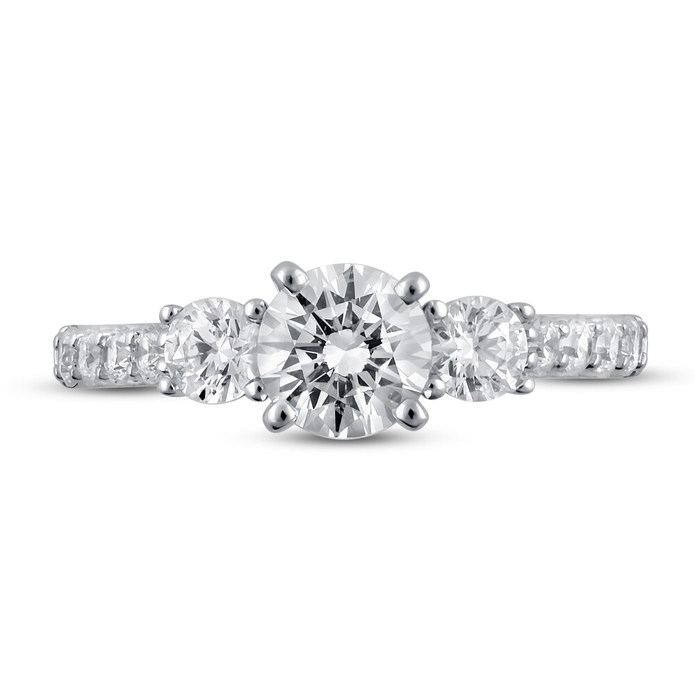 Diamond Engagement Ring 1-3/4 ct tw Round 14K White Gold Bprz995y Diamond Engagement Ring 1-3/4 ct tw Round 14K White Gold Bprz995y