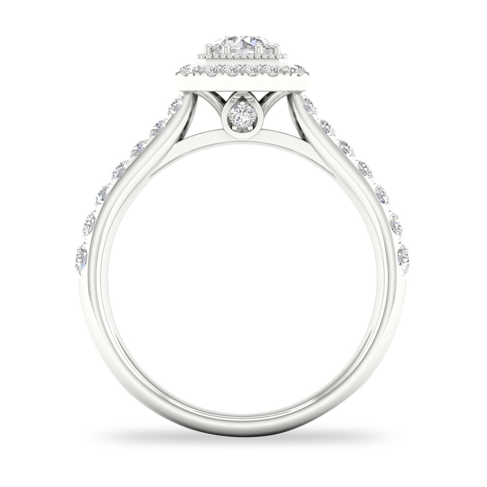 Diamond Ring 3/4 ct tw Round-cut 14K White Gold CBVtqtBY Diamond Ring 3/4 ct tw Round-cut 14K White Gold CBVtqtBY