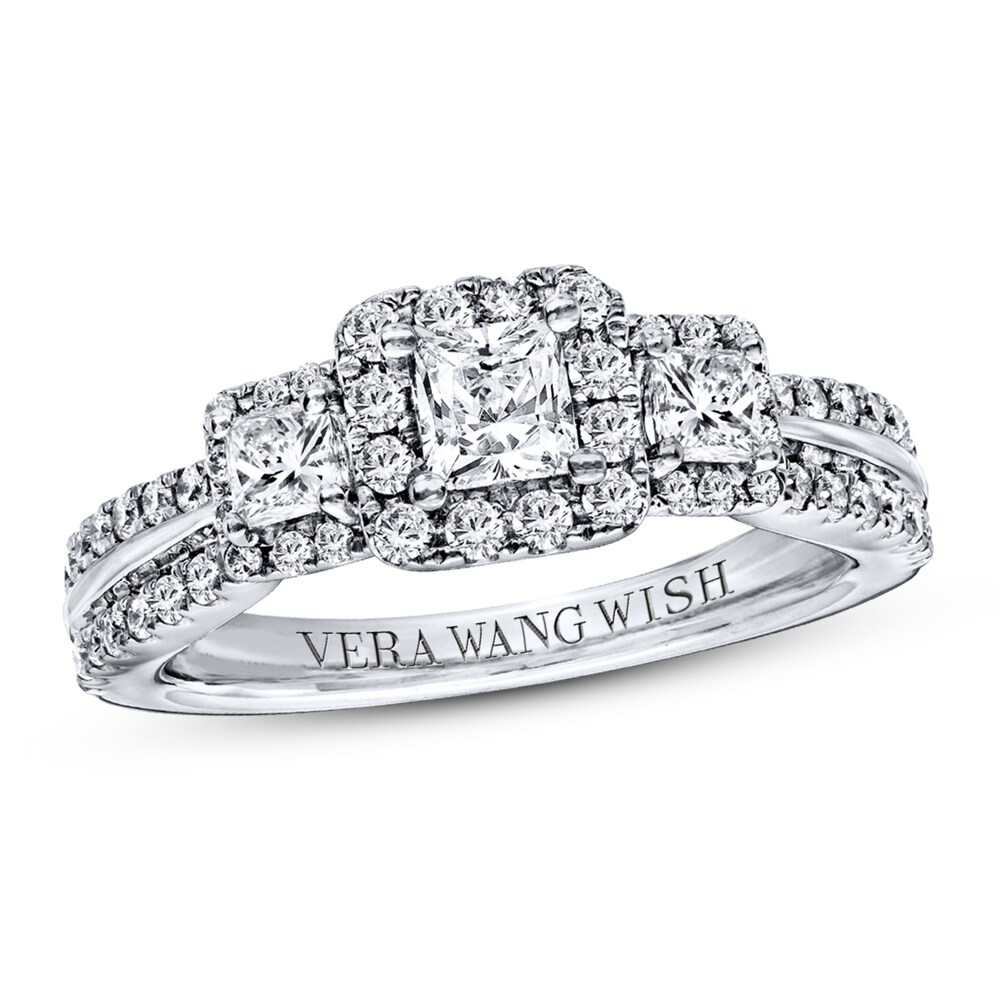 Vera Wang WISH 1 Carat tw Diamonds 14K White Gold Ring D9MMQyn6 Vera Wang WISH 1 Carat tw Diamonds 14K White Gold Ring D9MMQyn6