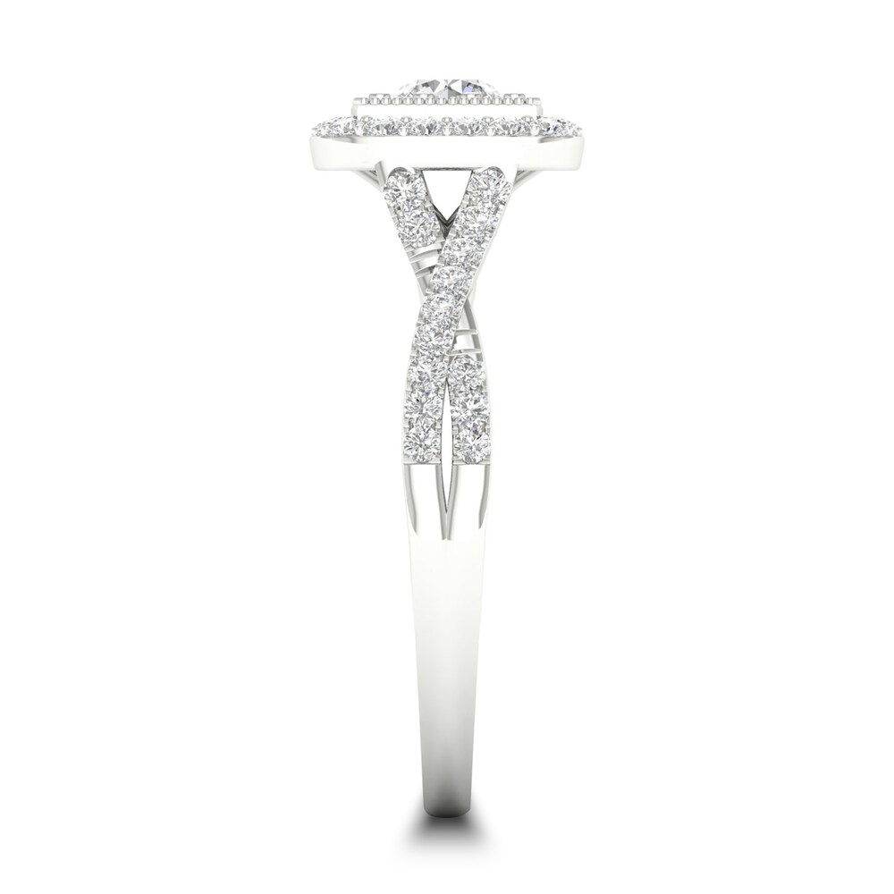 Diamond Ring 3/4 ct tw Round-cut 14K White Gold DaDOxxS0 Diamond Ring 3/4 ct tw Round-cut 14K White Gold DaDOxxS0
