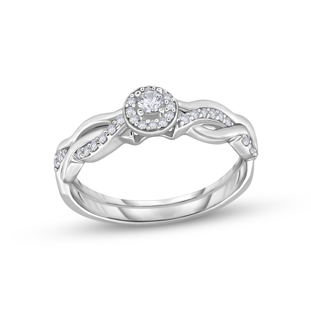 Diamond Engagement Ring 1/2 ct tw Round 14K White Gold DjbqH9Bu Diamond Engagement Ring 1/2 ct tw Round 14K White Gold DjbqH9Bu