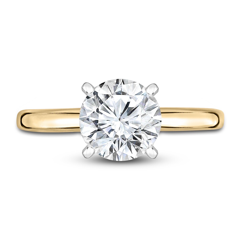 Diamond Solitaire Engagement Ring 1 ct tw Round 14K Yellow Gold (I2/I) DxA3O0yV Diamond Solitaire Engagement Ring 1 ct tw Round 14K Yellow Gold (I2/I) DxA3O0yV