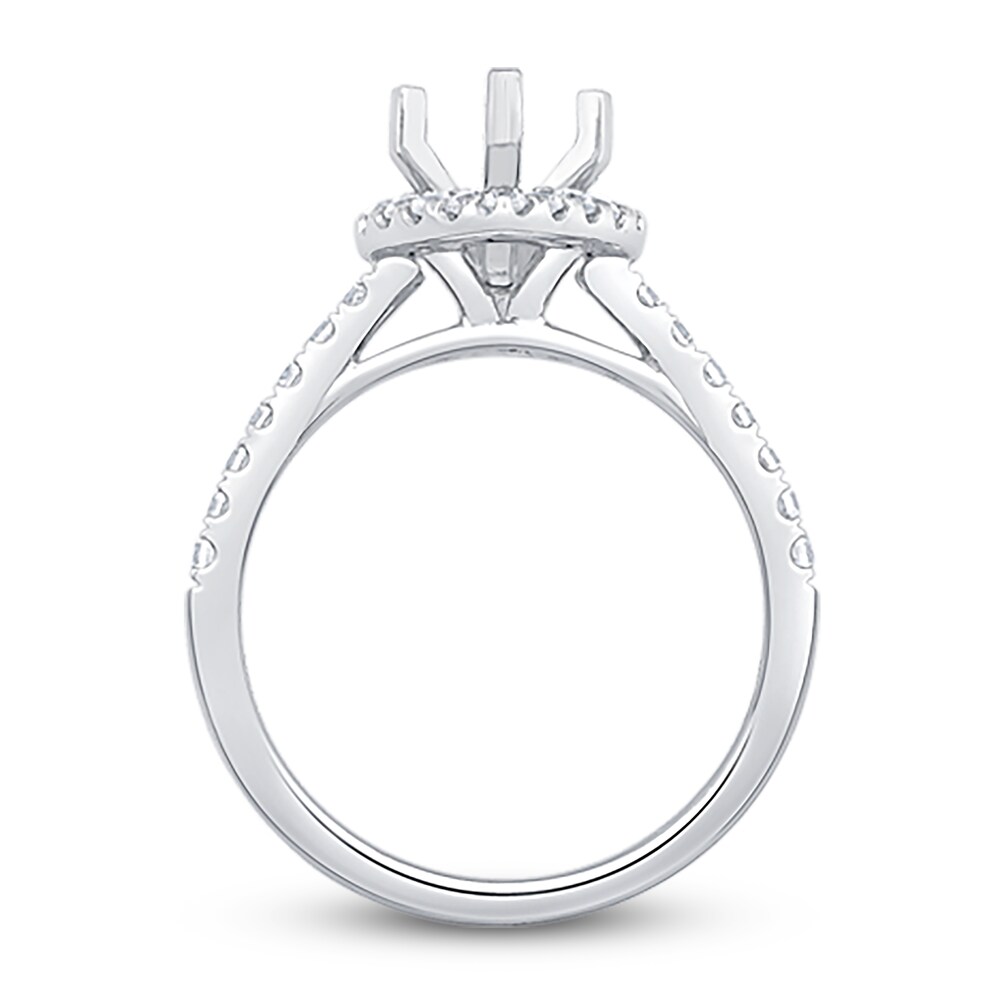 Engagement Ring 1/2 ct tw Pear/Round Platinum DyLT23Ct Engagement Ring 1/2 ct tw Pear/Round Platinum DyLT23Ct